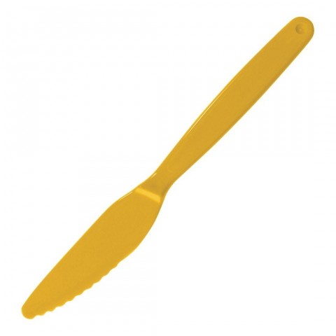 Couteau Kristallon, PP - 180mm - jaune- 12pce